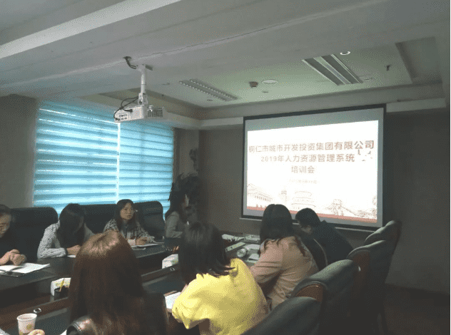 市城投集团公司召开2019年人力资源管理系统培训会