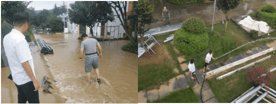 突降暴雨抢修忙  多措并举保供水