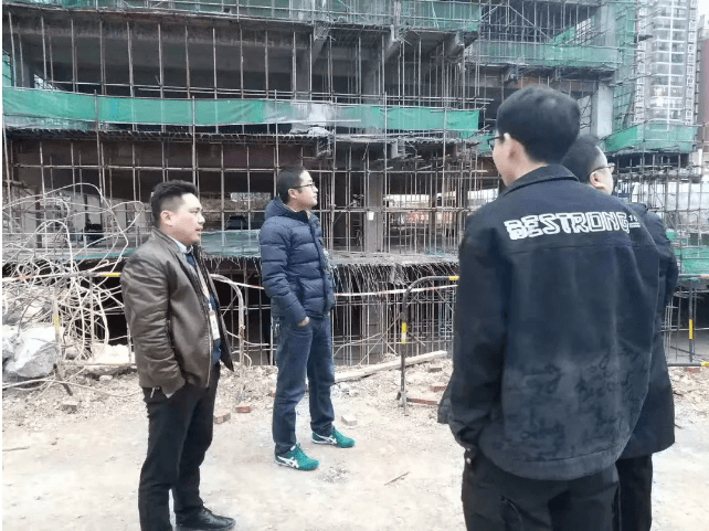 铜仁城投集团九龙地矿投资开发公司开展在建项目工程进度检查