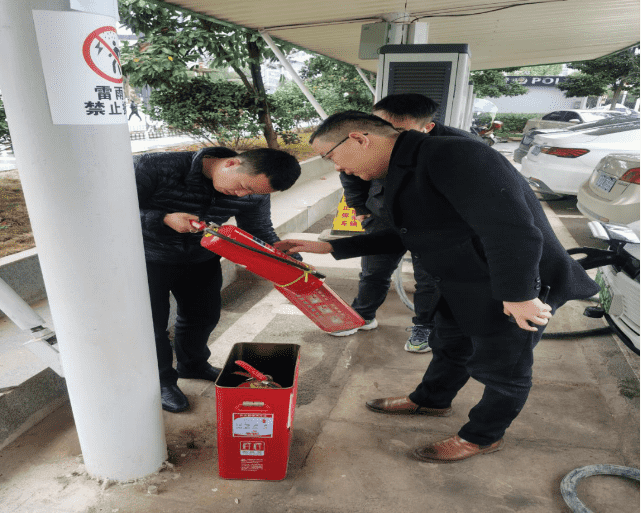 铜仁城产业投集团绿色投资公司春节前安全检查