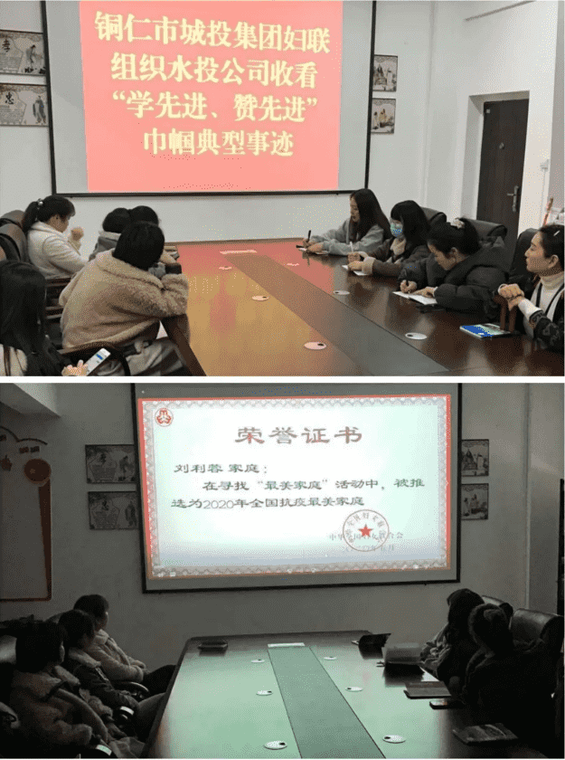 学先进，彰显巾帼新风采——铜仁城投集团妇联组织开展学习巾帼典型人物先进事迹活动