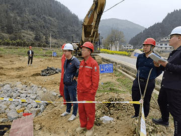 铜仁市城交集团开展2022年在建项目复工复产暨第一季度建设项目督查检查工作